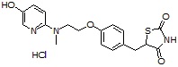5-Hydroxyrosiglitazone HCl