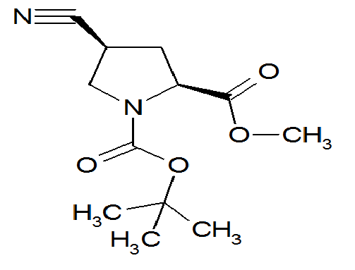 N-Boc-cis-4-cyano-L-proline methyl ester