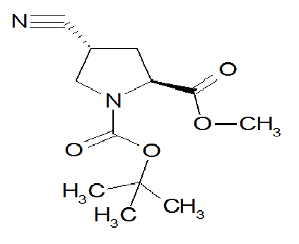 N-Boc-trans-4-cyano-L-proline methyl ester