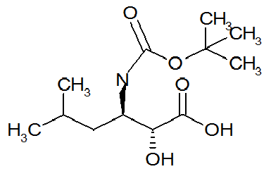 N-Boc-(2R,3R)-2-hydroxy-3-amino-5-methylhexanoic acid