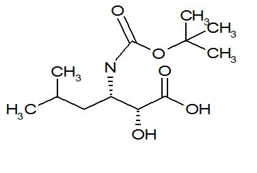 N-Boc-(2R,3S)-2-hydroxy-3-amino-5-methylhexanoic acid