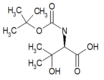 N-Boc-(R)-2-amino-3-hydroxy-3-methylbutanoic acid