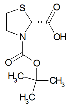 N-Boc-(R)-thiazolidine-2-carboxylic acid