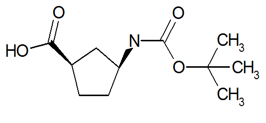 (1R,3S)-3-(Boc-amino)cyclopentane-1-carboxylic acid