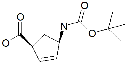 (1S,4R)-4-(Boc-amino)cyclopent-2-enecarboxylic acid