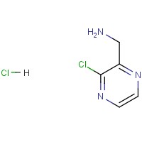 (3-Chloropyrazin-2-yl)methanamineHCl