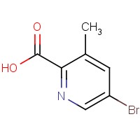 5-Bromo-2-carboxy-3-methylpyridine