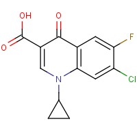 7-Chloro-1-cyclopropyl-6-fluoro-4-oxoquinoline-3-carboxylic acid