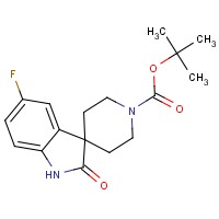tert-Butyl 5-fluoro-2-oxospiro[indoline-3,4’-piperidine]-1’-carboxylate