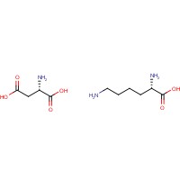 (S)-2,6-Diaminohexanoic acid compound with (S)-2-aminosuccinic acid (1:1)