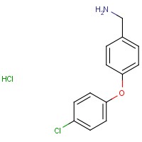 (4-(4-Chlorophenoxy)phenyl)methanamineHCl