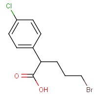 5-Bromo-2-(4-chlorophenyl)pentanoic acid