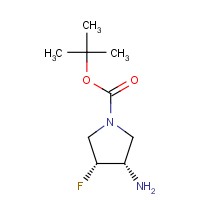 (3S,4R)-tert-Butyl 3-amino-4-fluoropyrrolidine-1-carboxylate