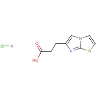 3-(Imidazo[2,1-β]thiazol-6-yl)propanoic acidHCl