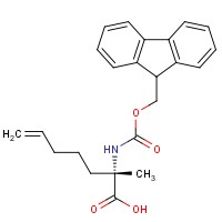 (S)-2-((((9H-Fluoren-9-yl)methoxy)carbonyl)amino)-2-methylhept-6-enoic acid
