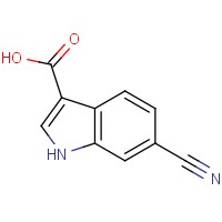 6-Cyano-1H-indole-3-carboxylic acid
