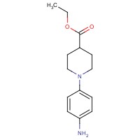 Ethyl 1-(4-aminophenyl)-4-piperidinecarboxylate
