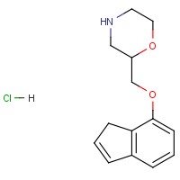 2-(((1H-Inden-7-yl)oxy)methyl)morpholineHCl