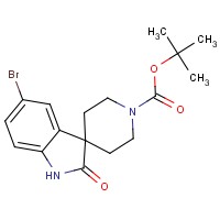 tert-Butyl 5-bromo-2-oxospiro[indoline-3,4’-piperidine]-1’-carboxylate