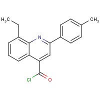 8-Ethyl-2-(p-tolyl)quinoline-4-carbonyl chloride