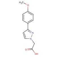 2-(3-(4-Methoxyphenyl)-1H-pyrazol-1-yl)acetic acid