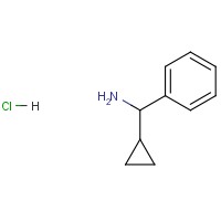 1-Cyclopropyl-1-phenylmethanamineHCl