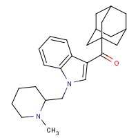 Adamantan-1-yl(1-((1-methylpiperidin-2-yl)methyl)-1H-indol-3-yl)methanone