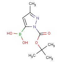(1-(tert-Butoxycarbonyl)-3-methyl-1H-pyrazol-5-yl)boronic acid
