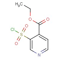 Ethyl 3-(chlorosulfonyl)isonicotinate