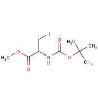 (R)-Methyl 2-((tert-butoxycarbonyl)amino)-3-iodopropanoate