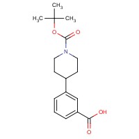 3-(1-(tert-Butoxycarbonyl)piperidin-4-yl)benzoic acid