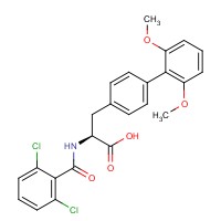 (S)-2-(2,6-Dichlorobenzamido)-3-(2’,6’-dimethoxy-[1,1’-biphenyl]-4-yl)propanoic acid