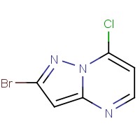 2-Bromo-7-chloropyrazolo[1,5-α]pyrimidine
