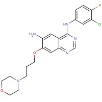 N4-(3-Chloro-4-fluorophenyl)-7-(3-morpholinopropoxy)quinazoline-4,6-diamine