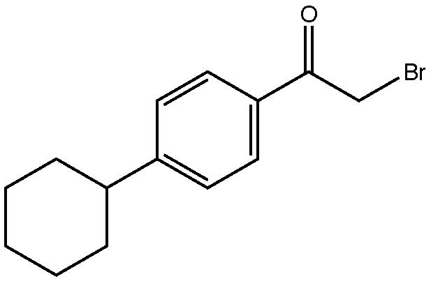 2-bromo-1-(4-cyclohexylphenyl)ethanone