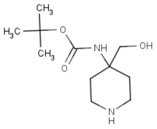tert-Butyl 4-(hydroxymethyl)piperidin-4-ylcarbamate