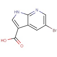 5-Bromo-1H-pyrrolo[2,3-β]pyridine-3-carboxylic acid