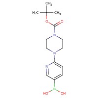 (6-(4-(tert-Butoxycarbonyl)piperazin-1-yl)pyridin-3-yl)boronic acid
