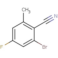 2-Bromo-4-fluoro-6-methylbenzonitrile
