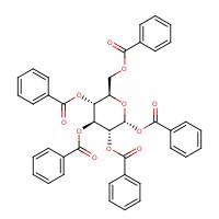 (2R,3R,4S,5R,6R)-6-((Benzoyloxy)methyl)tetrahydro-2H-pyran-2,3,4,5-tetrayl tetrabenzoate