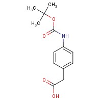 2-(4-((tert-Butoxycarbonyl)amino)phenyl)acetic acid