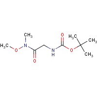 tert-Butyl (2-(methoxy(methyl)amino)-2-oxoethyl)carbamate