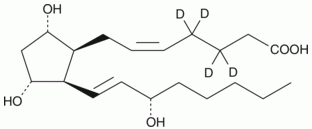 8-iso Prostaglandin-F2-α (3,3,4,4-d<sub>4</sub>) solution in methyl acetate