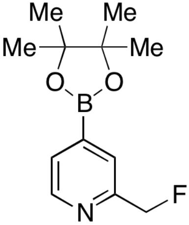 2-(Fluoromethyl)-4-(4,4,5,5-tetramethyl-1,3,2-dioxaborolan-2-yl)-pyridine