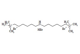 6,6’-Iminobis(N,N,N-trimethyl-1-hexanaminium) dibromide hydrobromide