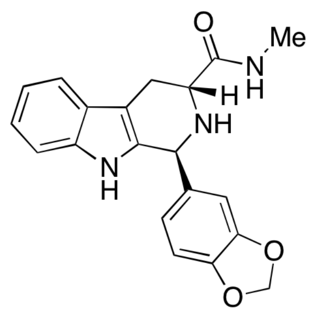 (1S,3R)-1-(1,3-Benzodioxol-5-yl)-2,3,4,9-tetrahydro-N-methyl-1H-pyrido[3,4-β]indole-3-carboxamide