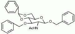 Benzyl 2-acetamido-3-O-benzyl-4,6-O-benzylidene-2-deoxy-β-D-glucopyranoside