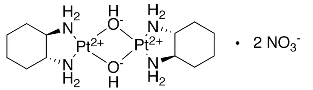 Diaquo[(1R,2R)-1,2-cyclohexanediamine]platinum dimer dinitrate