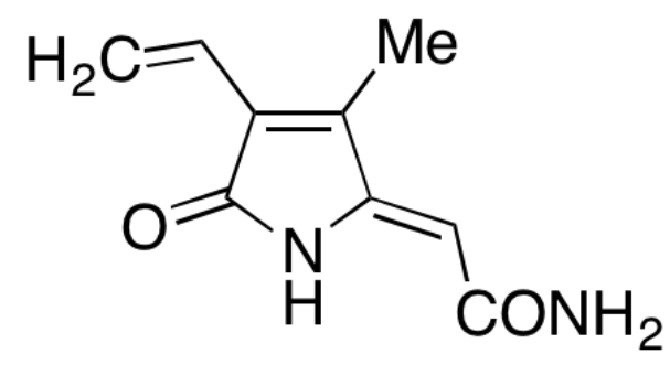 (2Z)-2-(4-Ethenyl-1,5-dihydro-3-methyl-5-oxo-2H-pyrrol-2-ylidene) acetamide