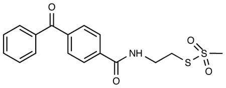 Benzophenone-4-carboxamidoethyl Methanethiosulfonate